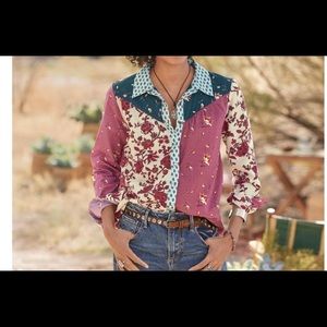 Cotton button down shirt